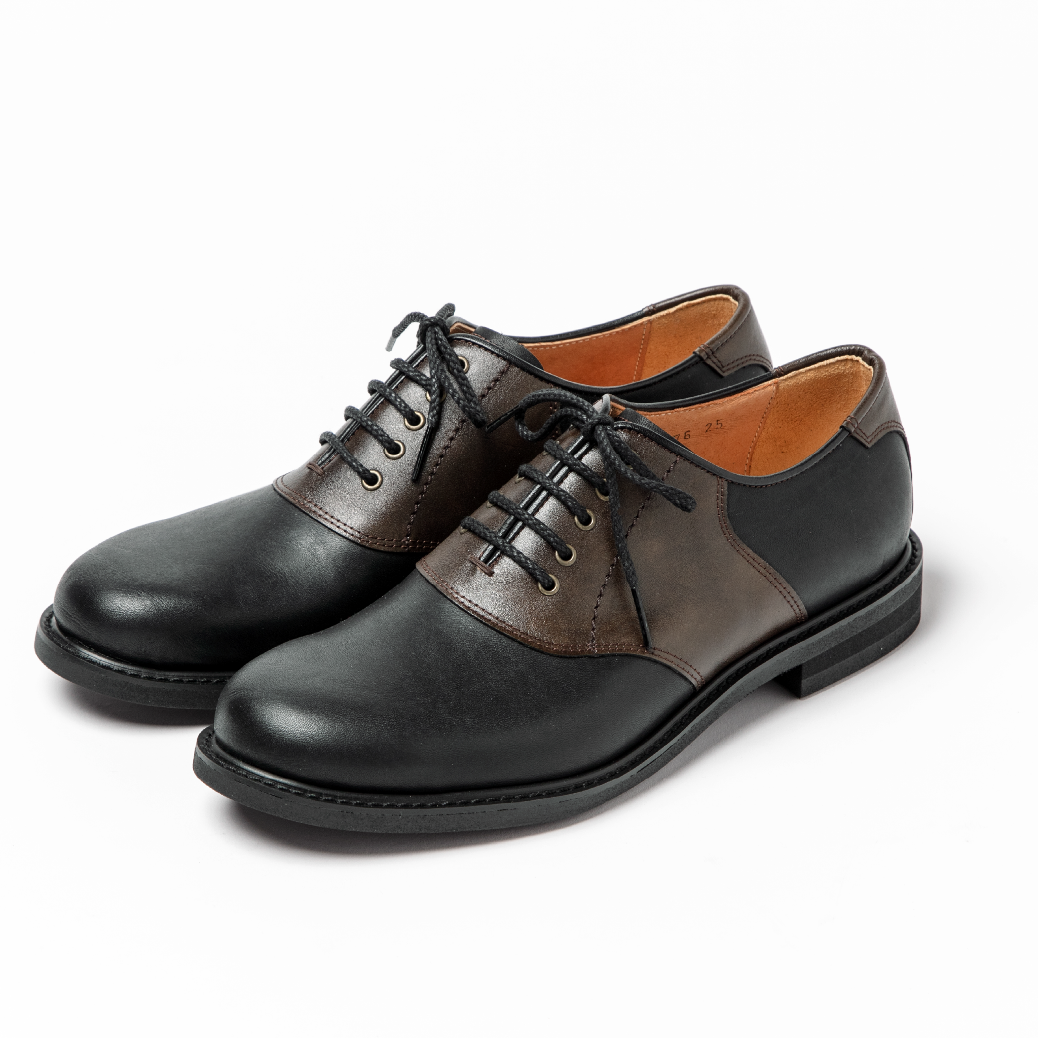 2371/#2376 サドル・オックスフォード Black – TRAWBELL SHOES