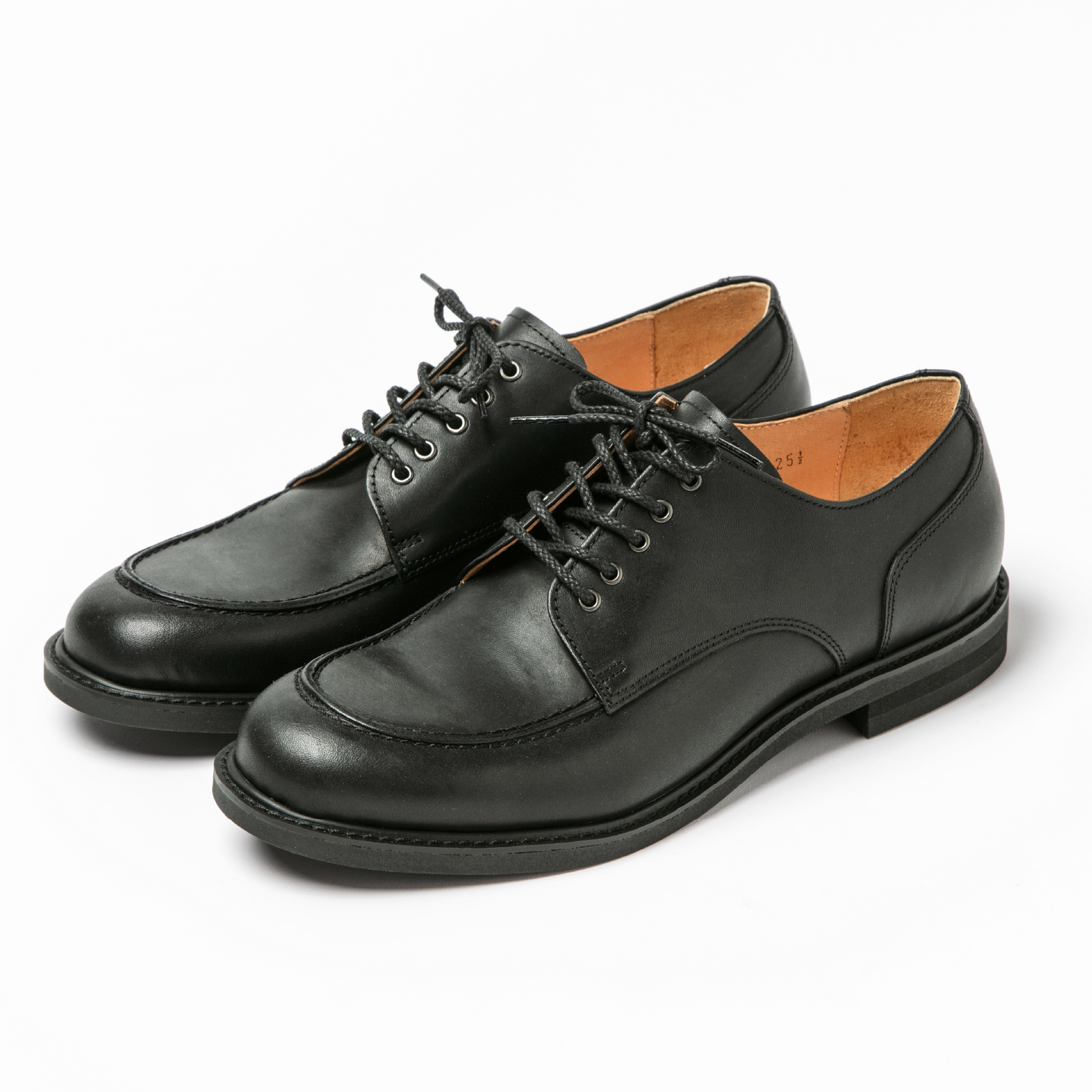 2361/#2366 Uチップ・ダービー Black – TRAWBELL SHOES