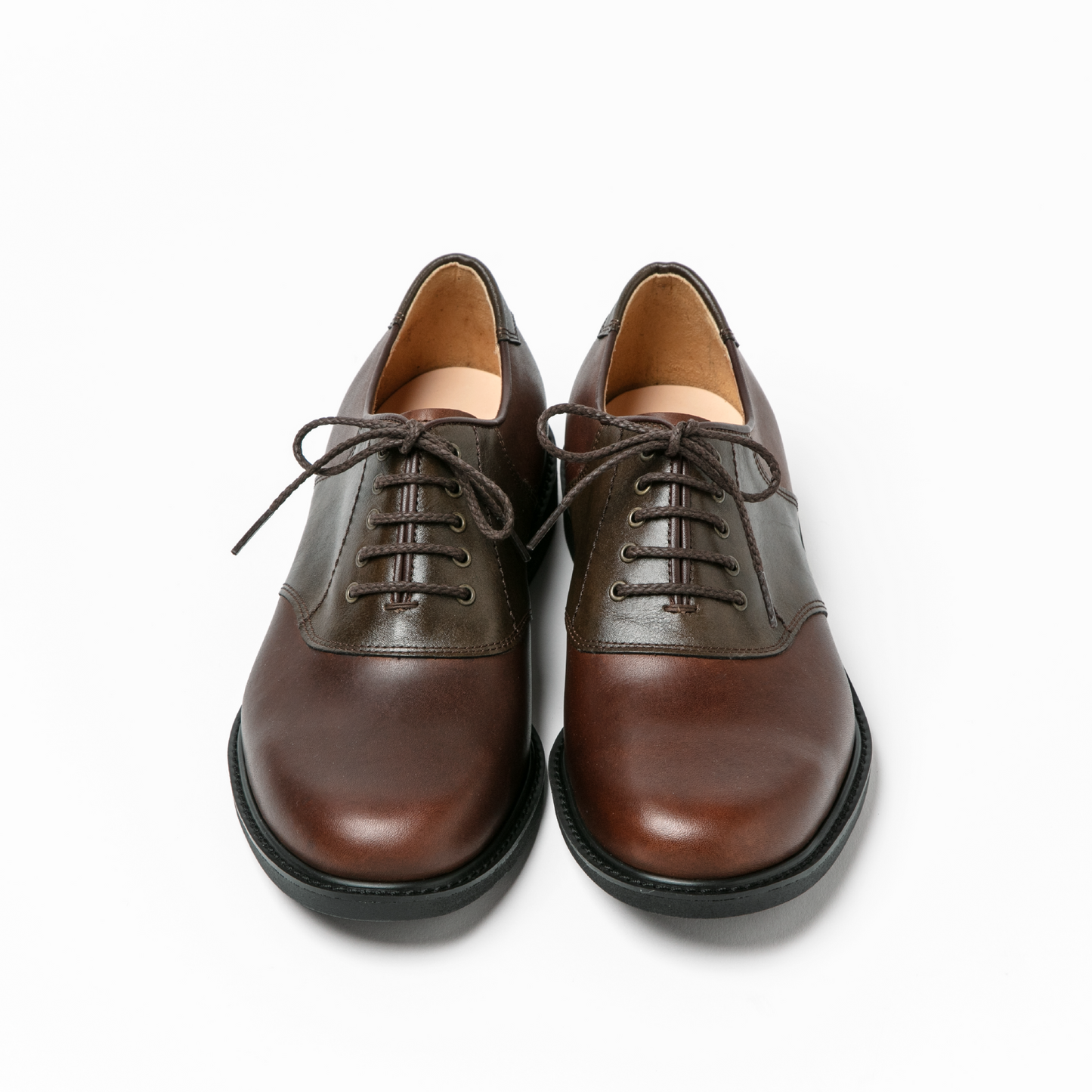 #2371/#2376 サドル・オックスフォード Brown