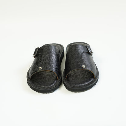 #2606 シングルモンクサンダル Black / 受注生産