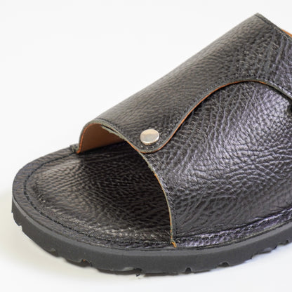 #2606 シングルモンクサンダル Black / 受注生産