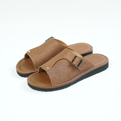 #2606 シングルモンクサンダル Brown / 受注生産