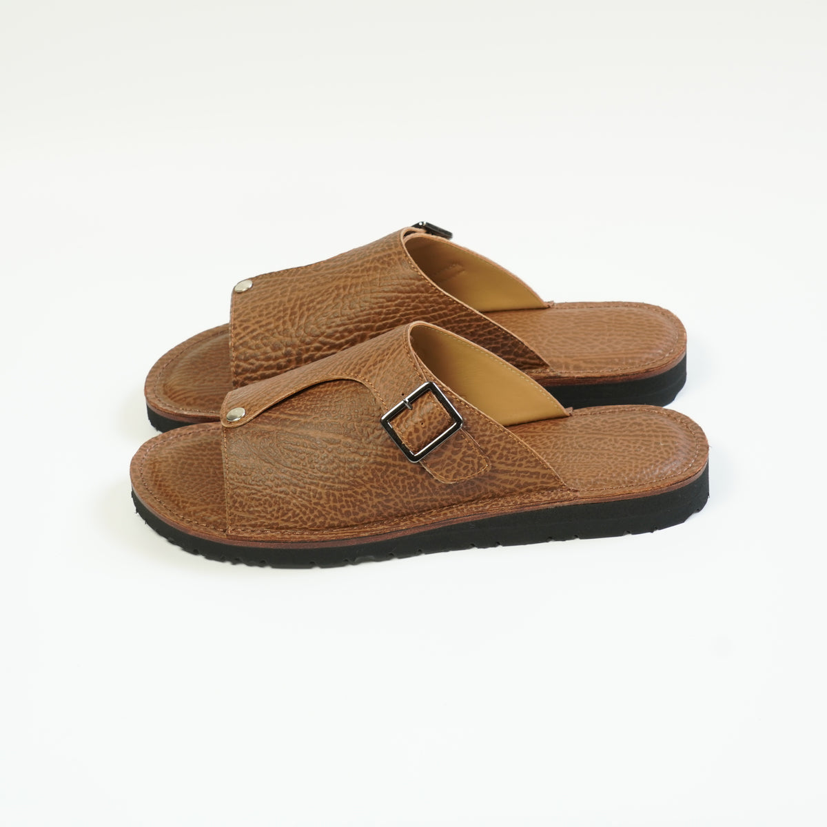 #2606 シングルモンクサンダル Brown / 受注生産