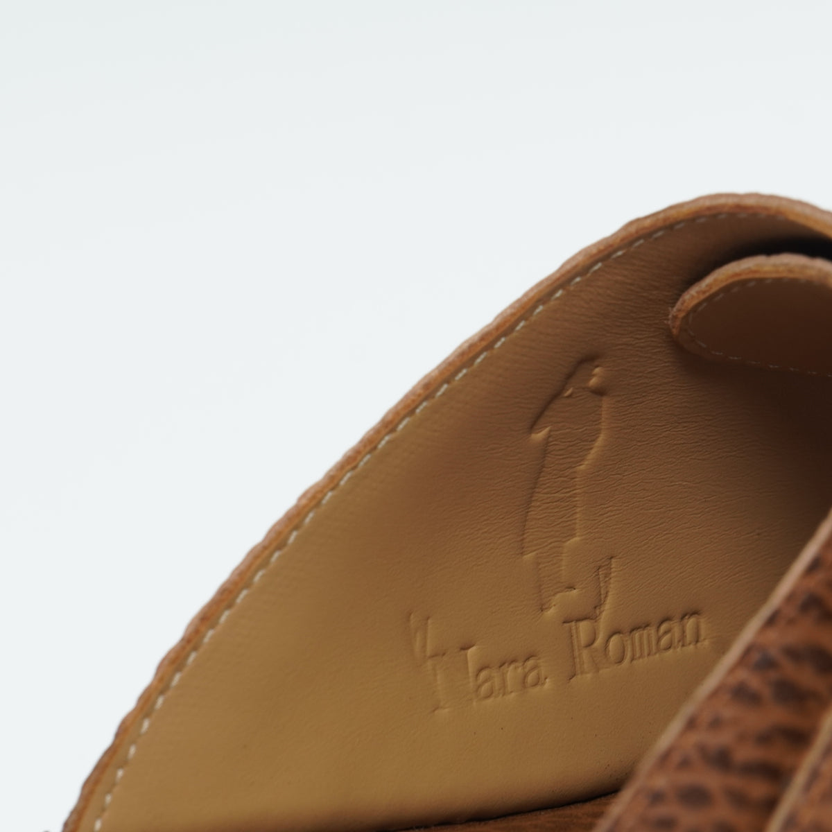 #2606 シングルモンクサンダル Brown / 受注生産