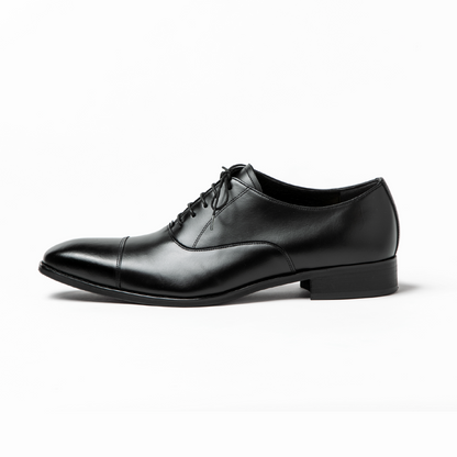 #2305 ストレートチップ   Black ビッグサイズ