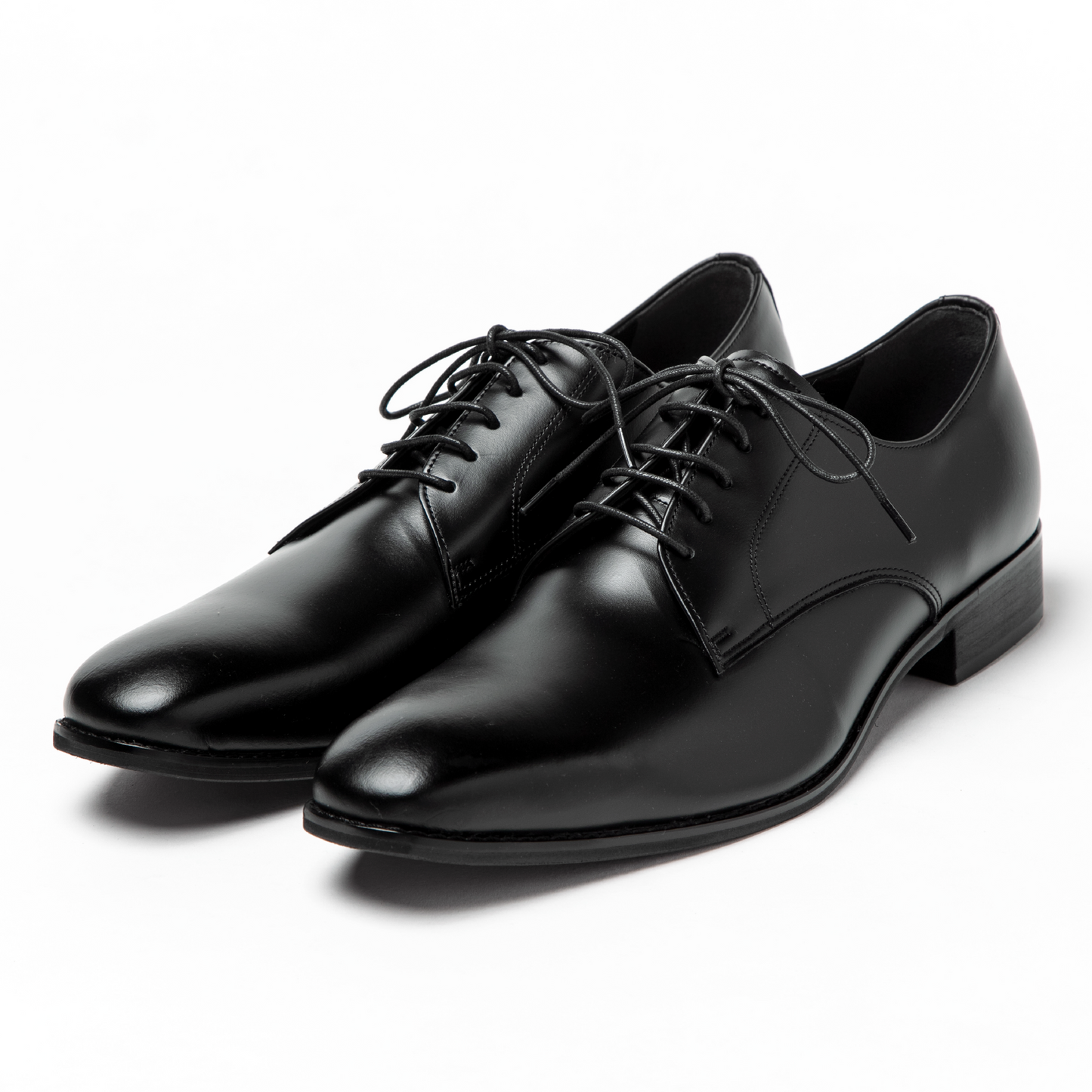 #2306 プレーントゥ   Black ビッグサイズ