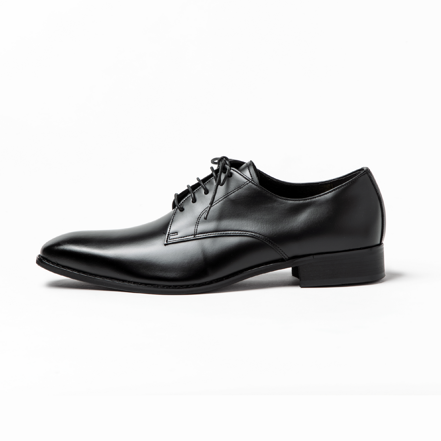 #2306 プレーントゥ   Black ビッグサイズ