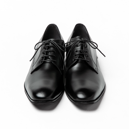 #2306 プレーントゥ   Black ビッグサイズ