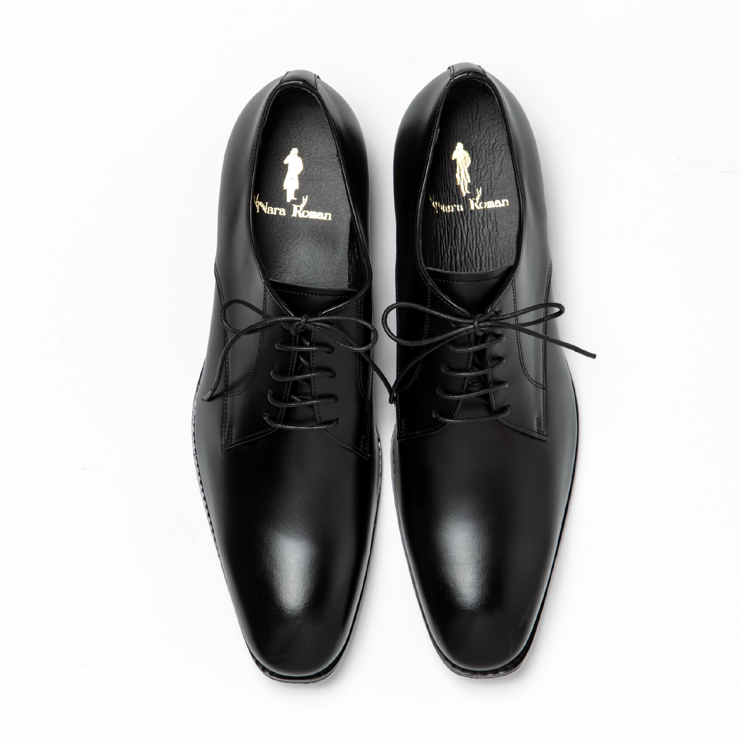 #2306 プレーントゥ   Black ビッグサイズ