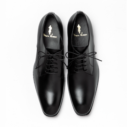 #2306 プレーントゥ   Black ビッグサイズ
